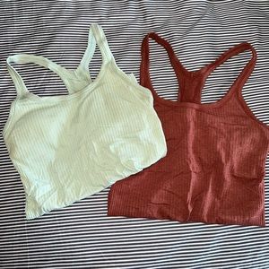 Lululemon Ebb to Street tanks size 2